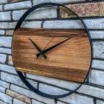 Nordic Oak Kasnak Saat - Görsel 2