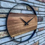 Nordic Oak Kasnak Saat - Görsel 3